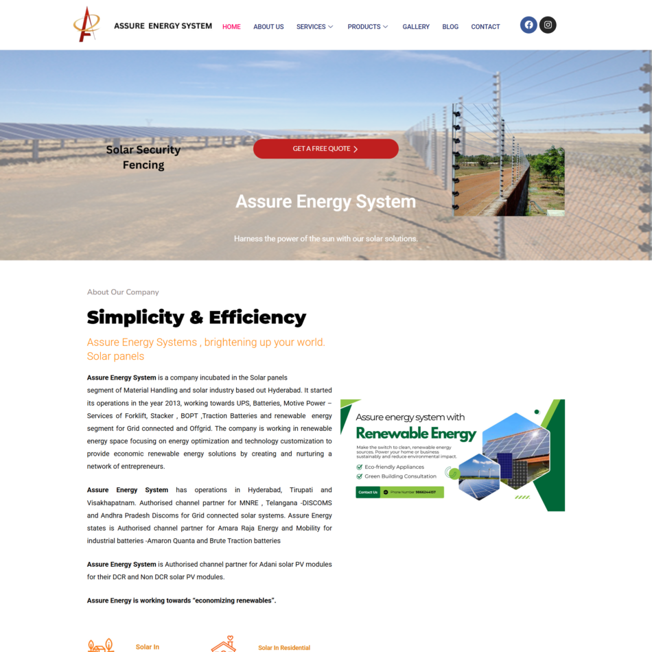 Assure Energy System