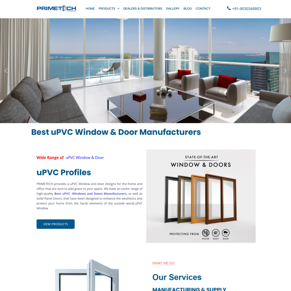 PRIMETECH UPVC Profile